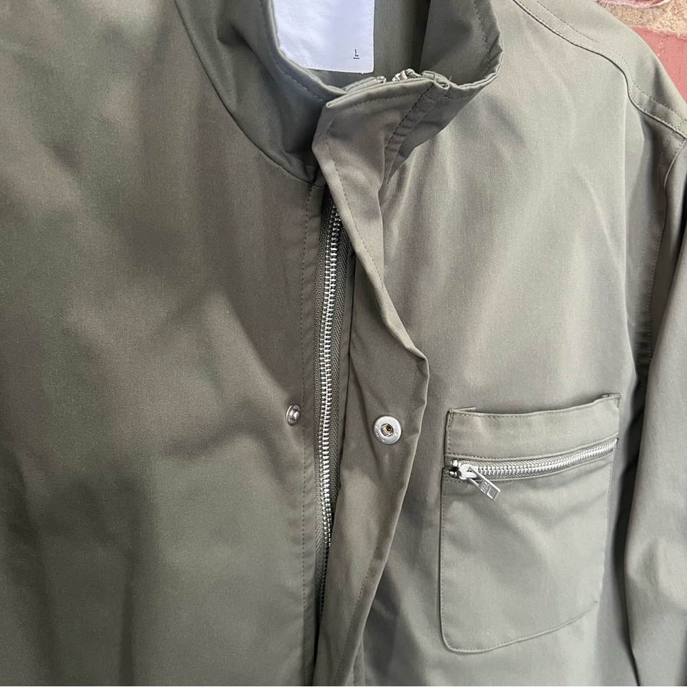 F.F LA Men's‎ Olive green woodstone jacket size large FLAWS NOTED IN LISTING - Picture 7 of 14